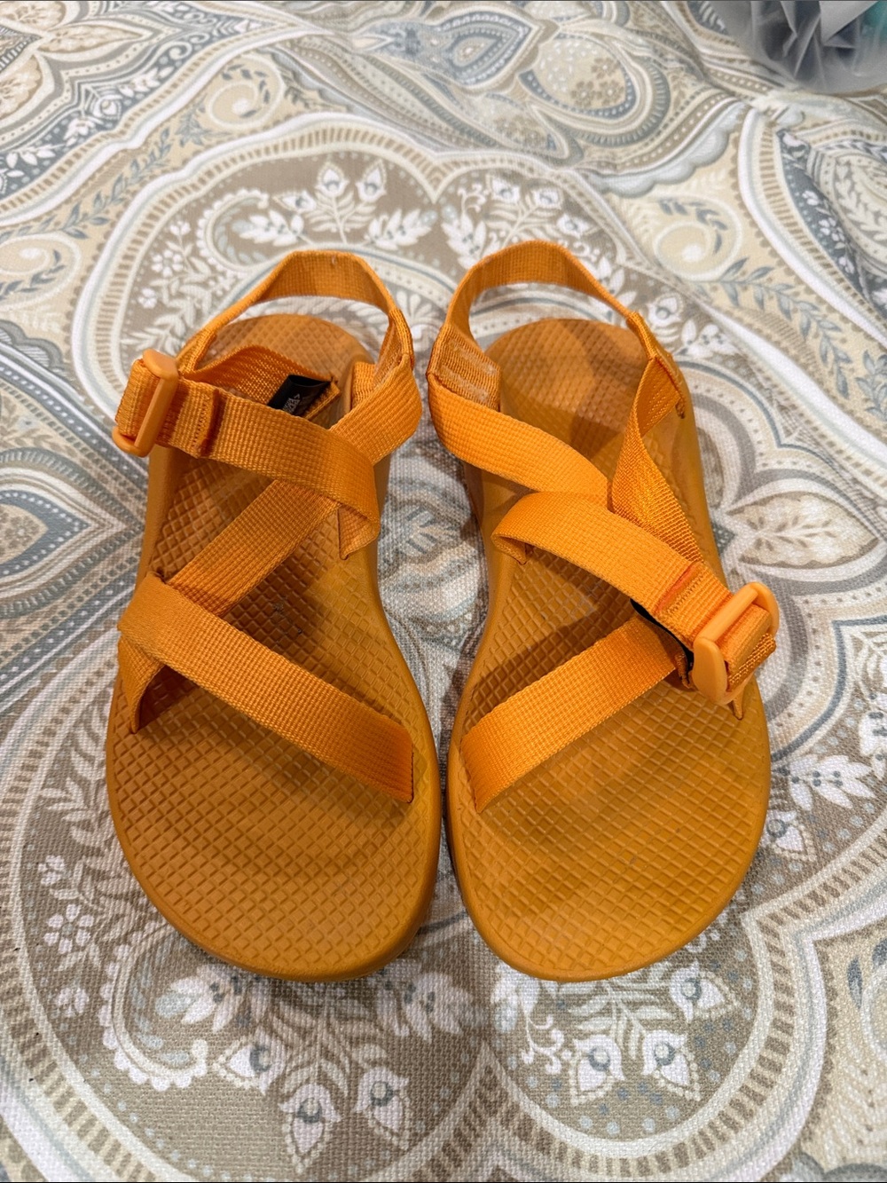 Chaco Orange Sport Sandals